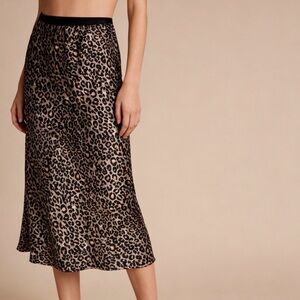 Victoria’s secret silk maxi slip skirt